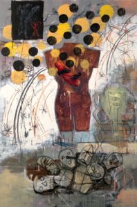 1. Shock and Awe 2011, oil on canvas 72x48