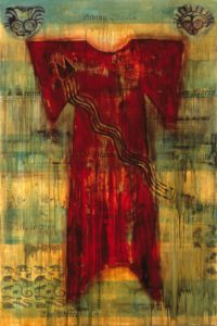 2. Giving Thanks I 2000, oil on canvas, 60 x 50