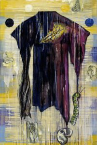 4. Celestial Circle 2004, oil on canvas, 72 x 48